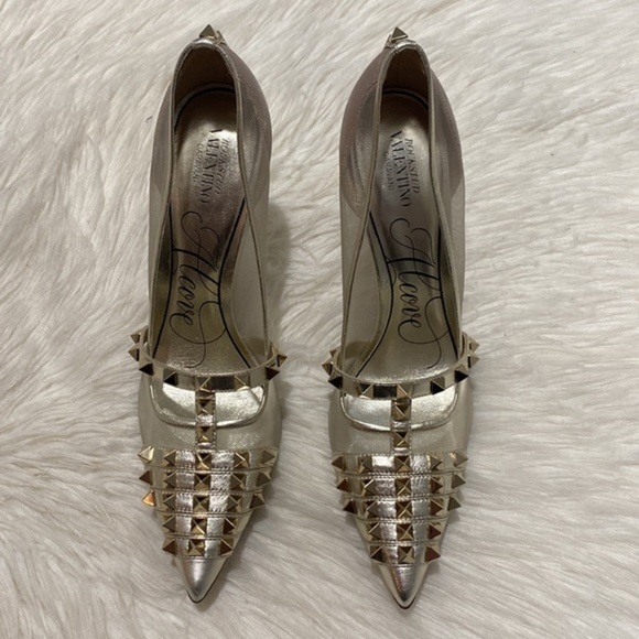 Valentino Garavani Rockstud Alcove pump size 37.5EU - Picture 2 of 14